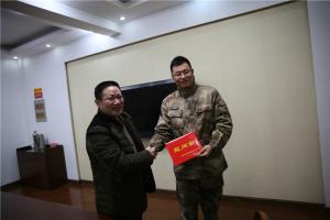 新春慰問送溫暖，共敘軍民魚水情