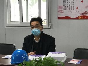 市建設(shè)局黨委書記、局長(zhǎng)戴健赴房總集團(tuán)市北32#地塊視察復(fù)工復(fù)產(chǎn)安